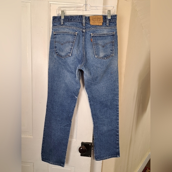 Vintage '87s Levi's 509 Orange Tab Jeans W32 L30 - Picture 3 of 16